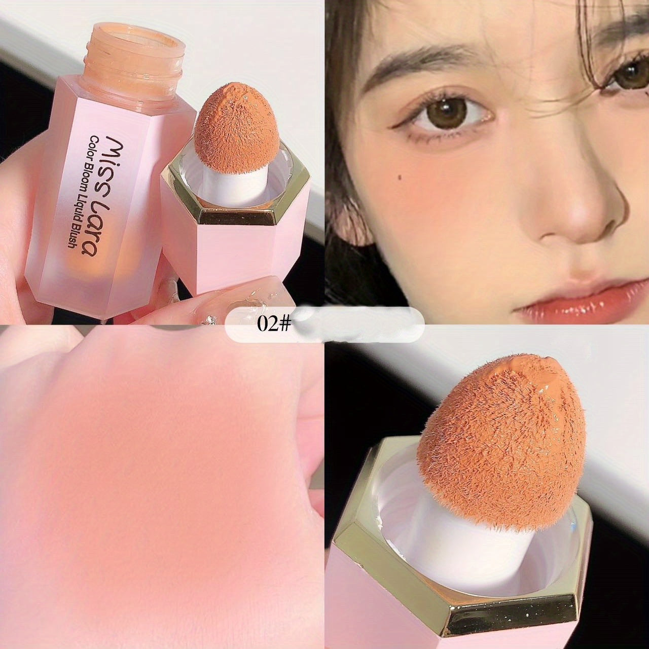 Long Lasting Liquid Blush Soft Creamy Matte Natural Shades