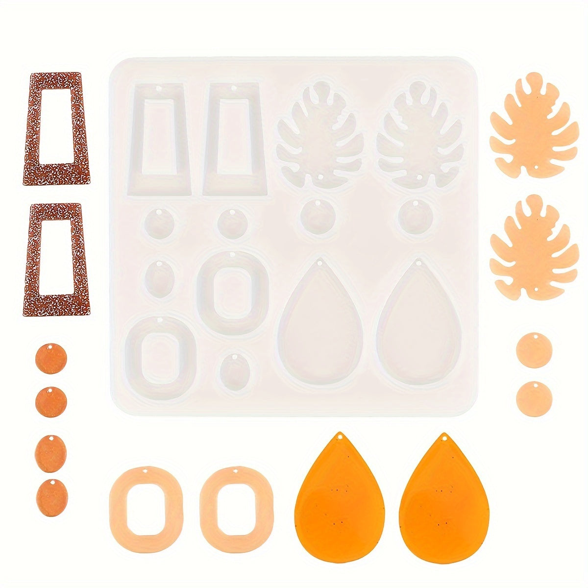 DIY Jewelry Drop Mold for Resin Casting