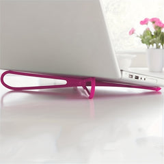 Portable Laptop Stand w/ Heat Sink - Enjoy Comfort on Desk!