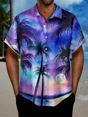 Men's Coconut Tree Hawaiian Shirt
