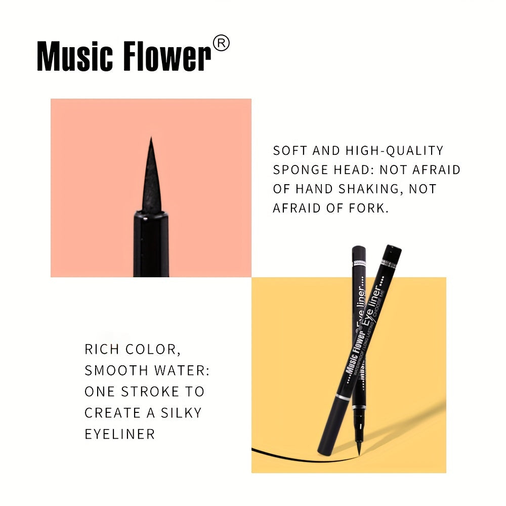 Waterproof Liquid Eyeliner Pen High Pigment Smudge Proof