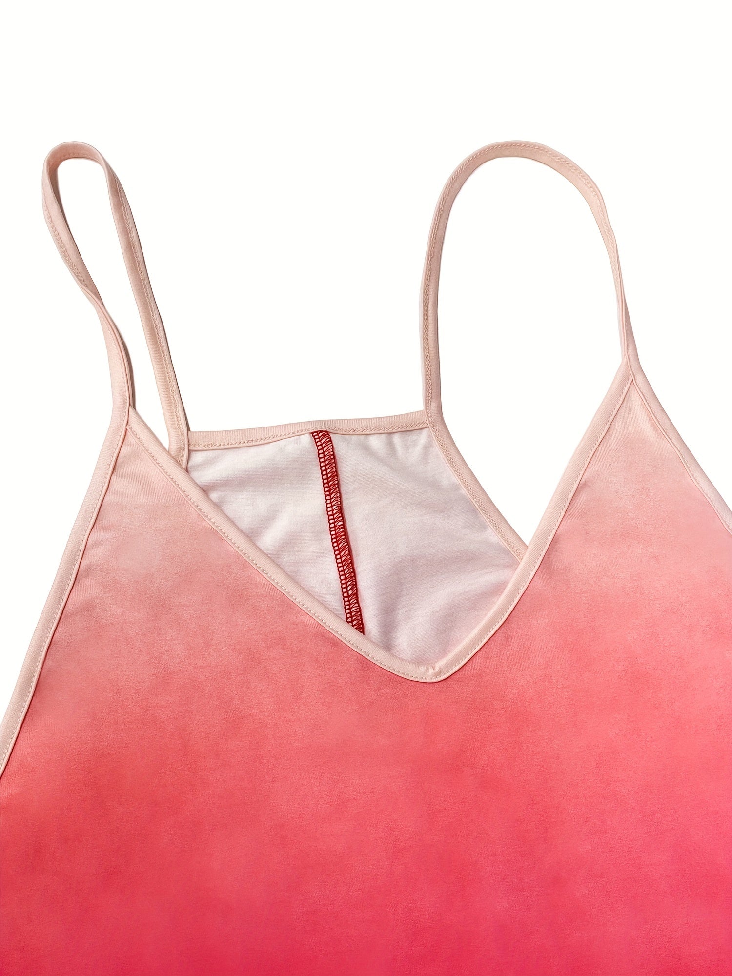 Gradient Cami Jumpsuit with Patched Pockets for Women