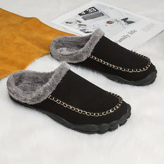 Men's Warm Slip On Household Slippers