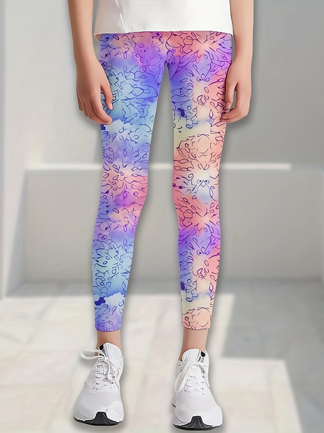 Sweet Girls Tie Dye Activewear Leggings