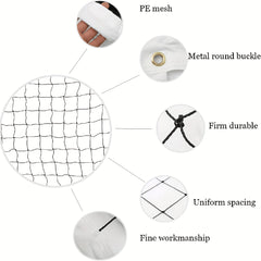 Foldable Volleyball Net with Handbag for Indoor/Outdoor