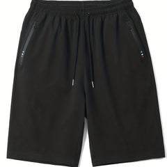 Men's Side Pocket Drawstring Shorts for Summer