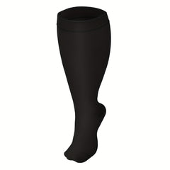 5 Pairs Plus Size Knee High Copper Compression Socks for Women & Men