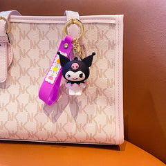 Couple Cartoon Keychain High-end Pendant Schoolbag Ornament Key Chain