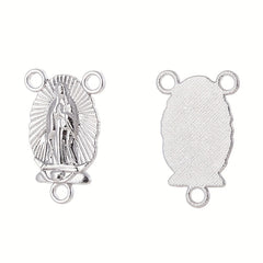 60pcs Religious Figure Pattern Hangings Jewelry Connectors