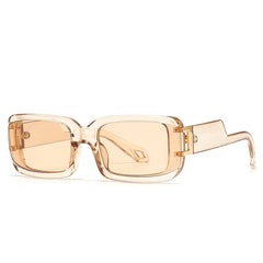 Vintage Square Frame Lens Sunglasses