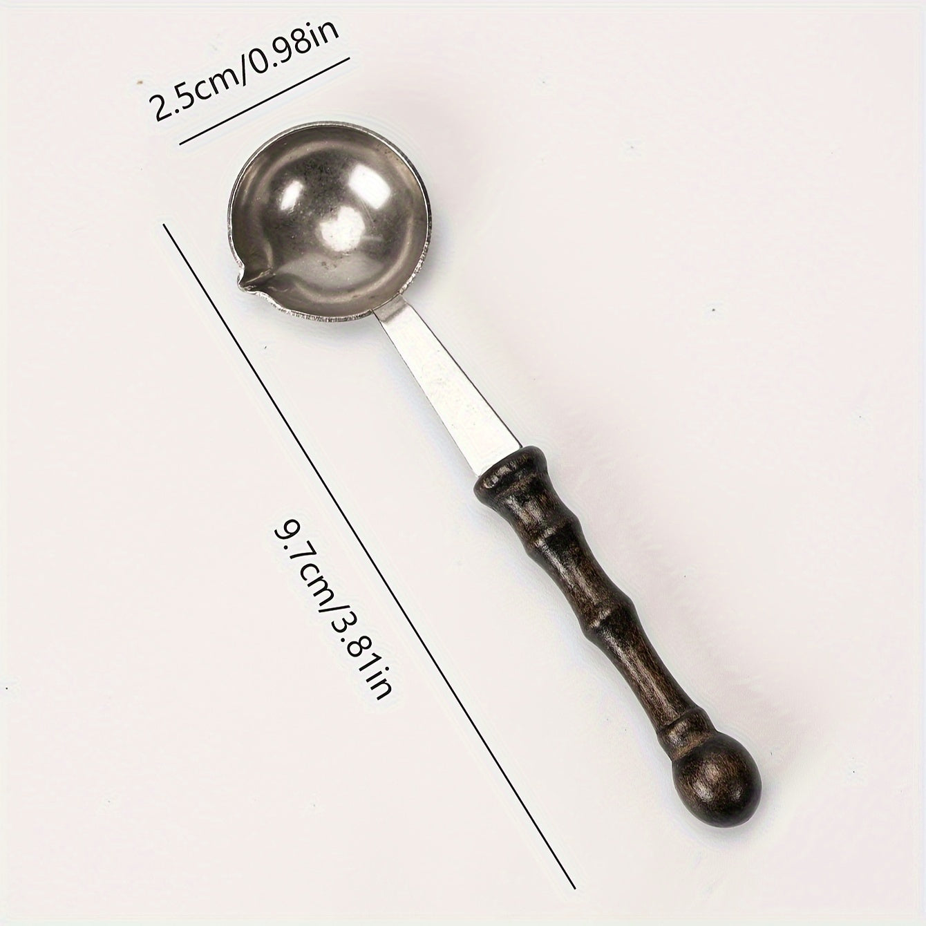 Vintage Fire Paint Spoon for Melt Wax - Holiday Envelope Wax