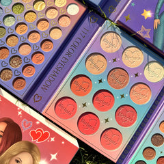 117 Colors Eyeshadow Palette Glitter Matte Satin Polarizing Eyeshadow