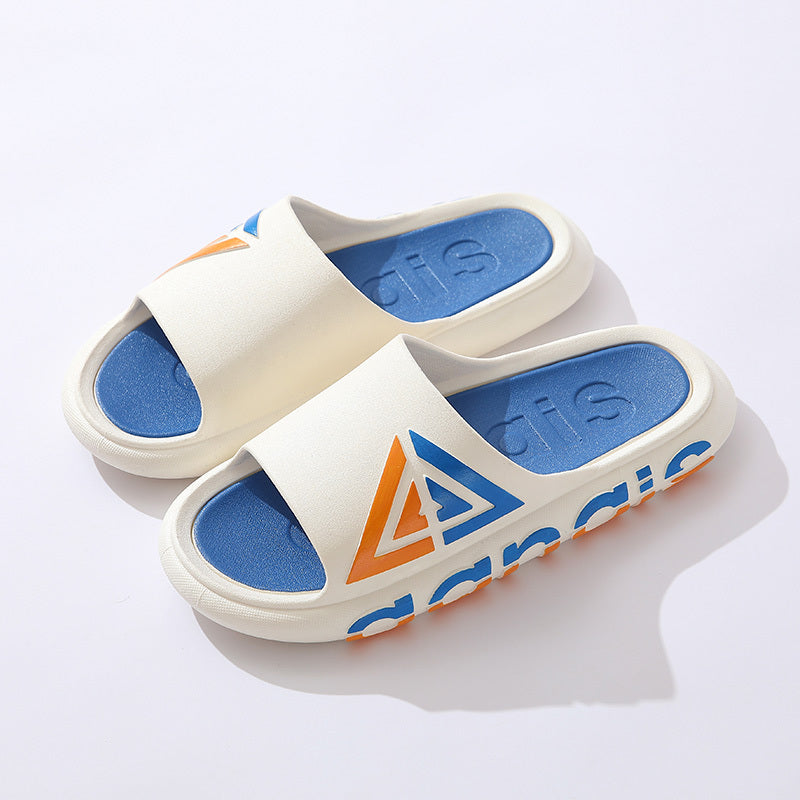 Men's Lightweight PVC Slides Non Slip House Shoes Indoor Outdoor Shower