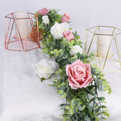 Faux Eucalyptus Garland Plant Artificial Vines Hanging Greenery