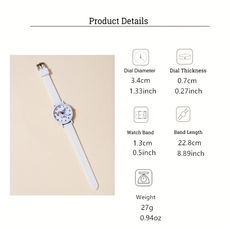 Unicorn Silicone Tape Children's Watch Set
