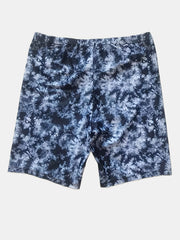 Men's Tie Dye Tropical Leaf Swim Boxers