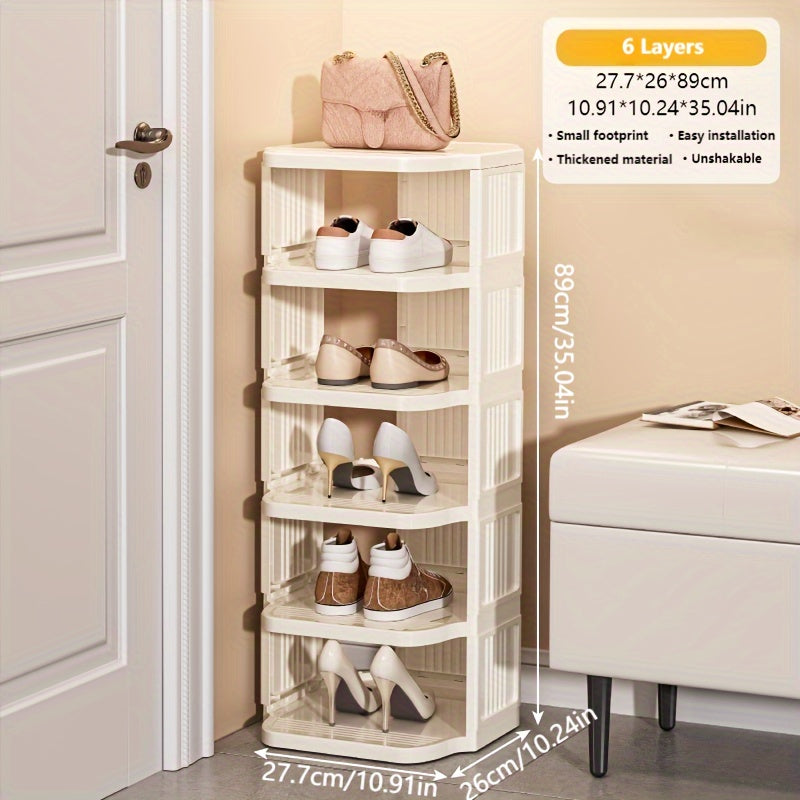 Floor Standing Shoe Rack 9-layer Shoe Cabinet Shoe Storage Organizer