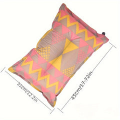 Ethnic Style Inflatable Pillow for Camping and Travel