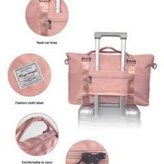 Large Capacity Sports Travel Bag Lightweight Storage Handbag for Gym & Outdoor