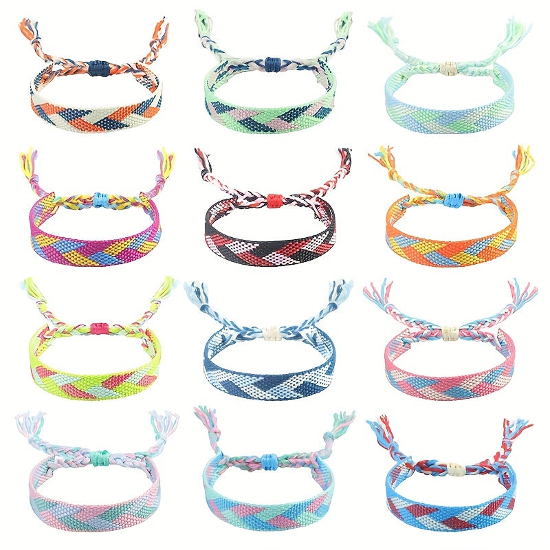 Ethnic Style Adjustable Friendship Bracelet - Perfect Gift