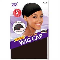 2PCS Non Slip Stretchy Nylon Stocking Wig Caps For Women