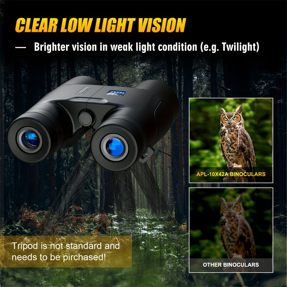10x42 Binoculars For Adults Kids Bird Watching Travel Wildlife Sports Games