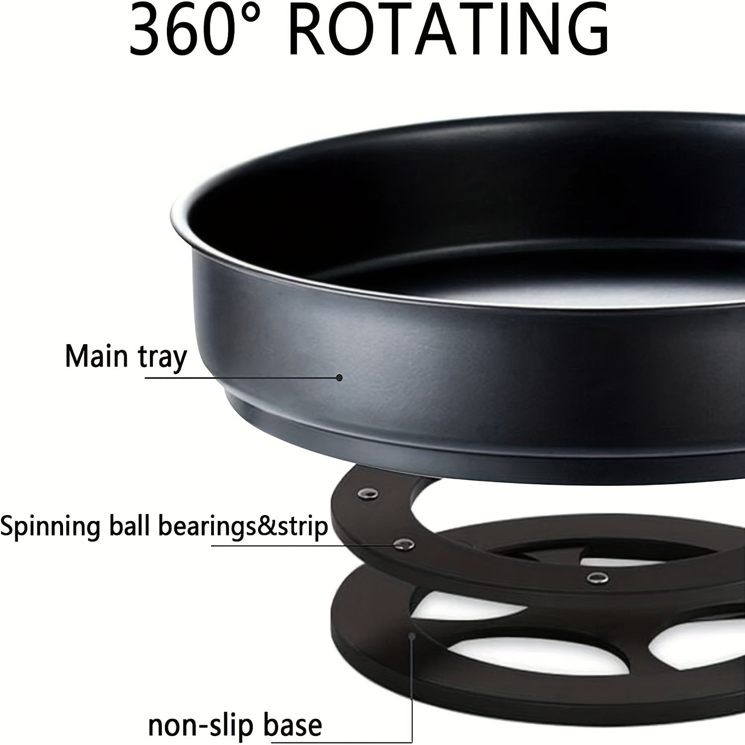 Stainless Spice Rack Rotating Seasoning Storage Box