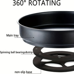 Stainless Spice Rack Rotating Seasoning Storage Box