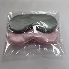 Blackout Eye Mask Embroidered Solid Blindfold for Travel Rest Yoga
