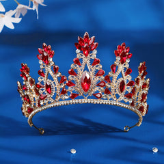 Big Crown Rhinestone Hairband Headband Party Favor Decorations