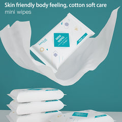 Ultra Mini Wipes Portable Hygienic Hand & Mouth Cleaning 9bag