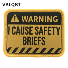 VALQST Embroidered Morale Patch Safety Briefs