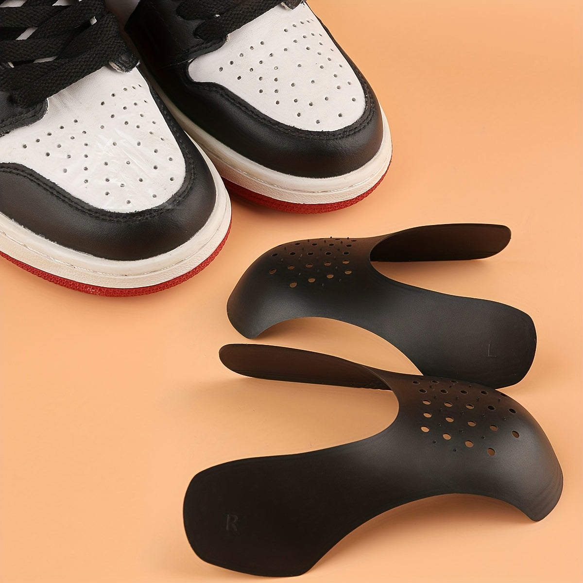 Shoe Shield Anti-wrinkle Anti-fold Sports Shoes Toe Shield Trimable Size