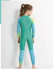 Toddler Boys Cartoon Graphic One Piece Swimsuit Sun Protection Bathing Suit