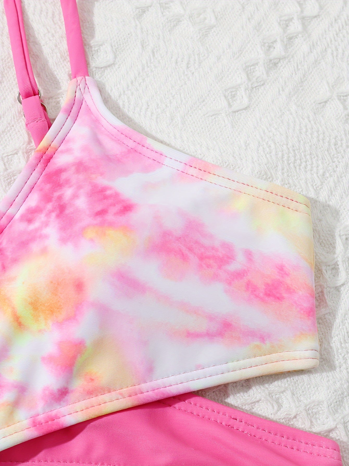 4pcs Tie Dye Swimsuit Set for Girls