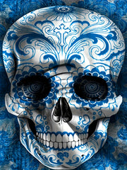 Y2K Skull 3D Print Hoodies Men Graphic Hoodie Loose Hooded Pullover