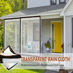 Waterproof Tarp with Grommets for Garden Plant Cover