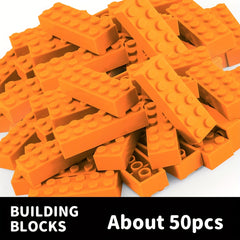 50pcs 2x6 Pellet Brick Building Blocks DIY Toy for Boys