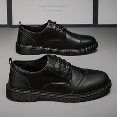 Men's Derby Shoes Lace up Front Dress Shoes For Men Business Formal Wedding