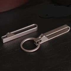 Titanium Alloy Keychain Belt Buckle for Hiking