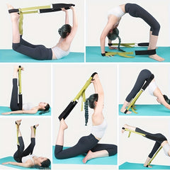 Yoga Leg Stretch Belt Fitness Body Stretching Training Rope
