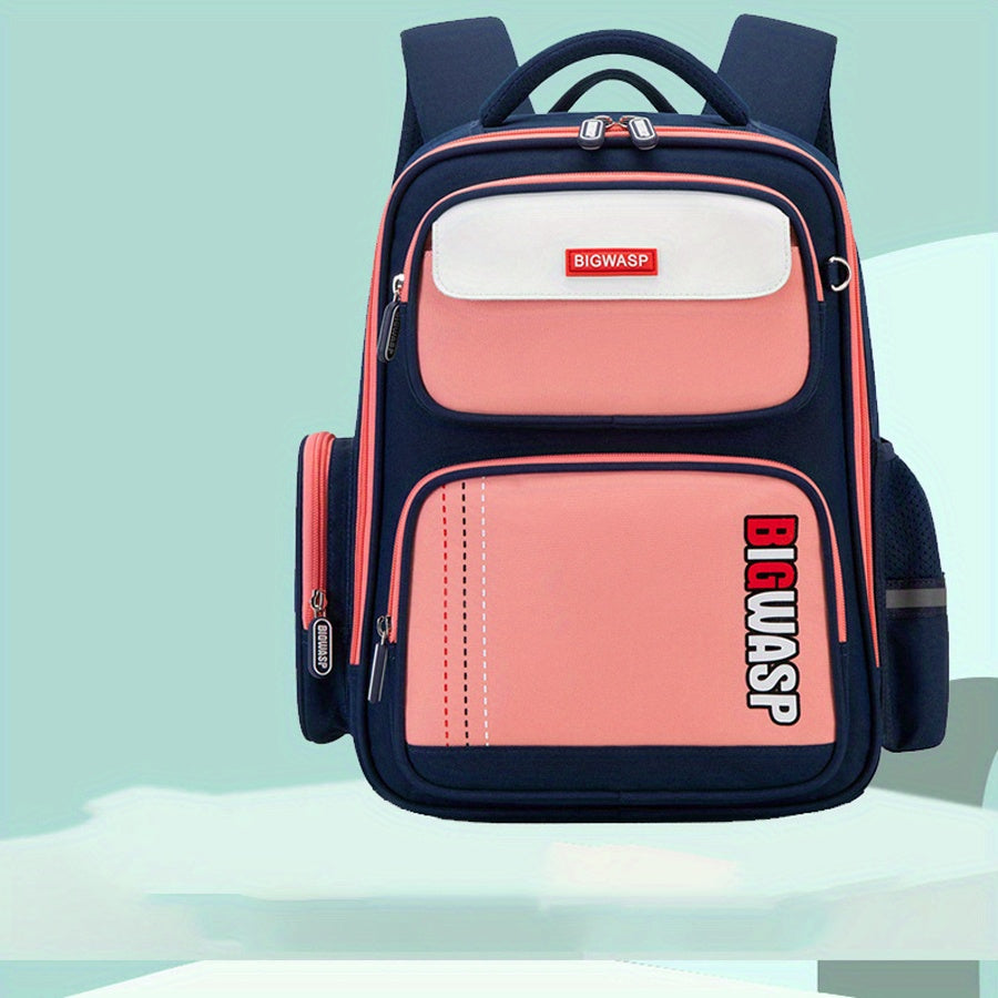 Children's Large Capacity Backpack Waterproof School Bag For Primary School Stud