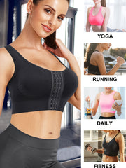 Full Coverage Sports Bra for Yoga Running