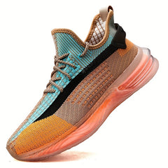 Men's Lightweight Knitted Casual Shoes For Spring And Summer