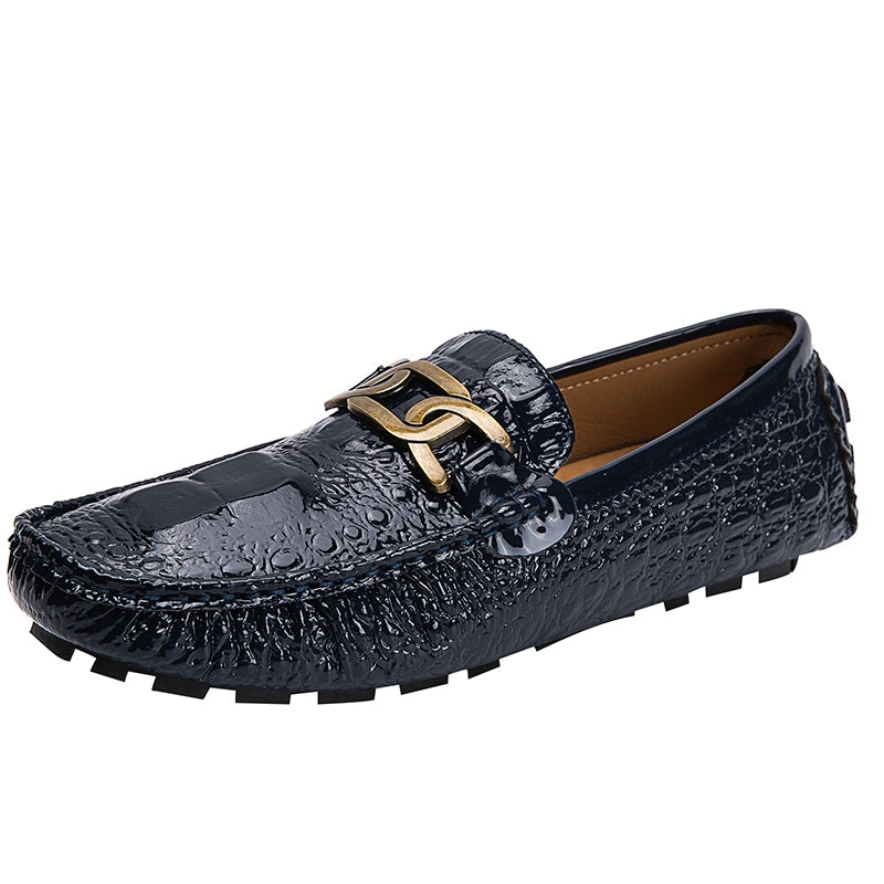 Men's Croc Loafers Slip On Flat Shoes Spring Summer