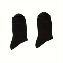 Men's Crew Socks Dress Socks Soft Cushion Running Hiking Socks