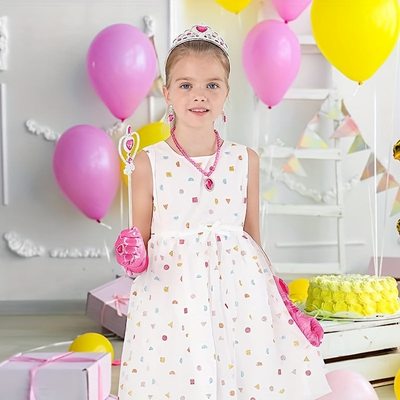 8pcs Princess Dress Up Accessories for Girls