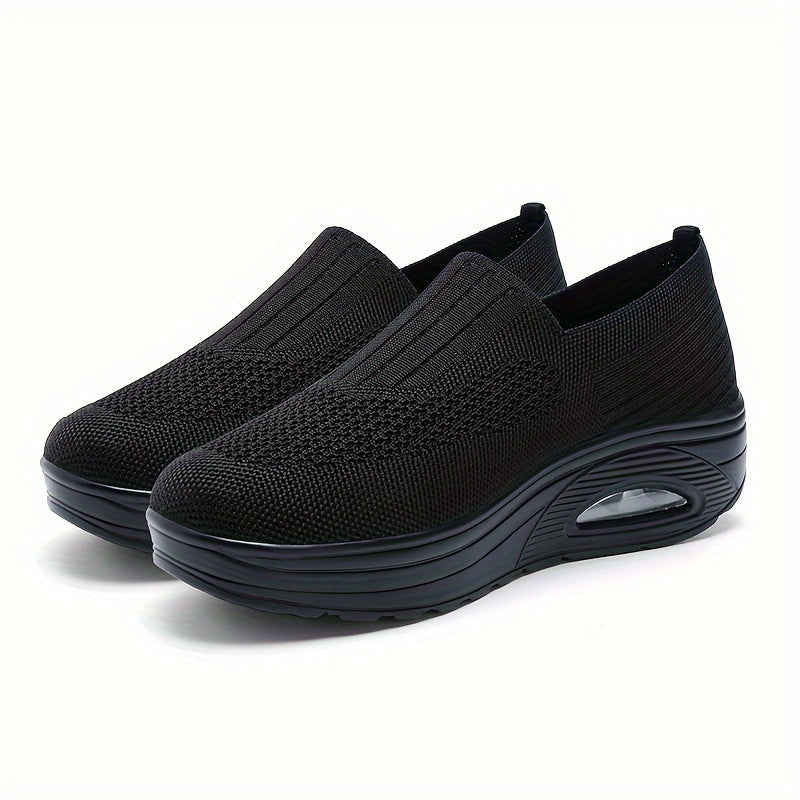 Breathable Slip-on Chunky Sneakers For Women