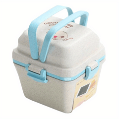 Portable Three-layer Lunch Box Leakproof Bento Box