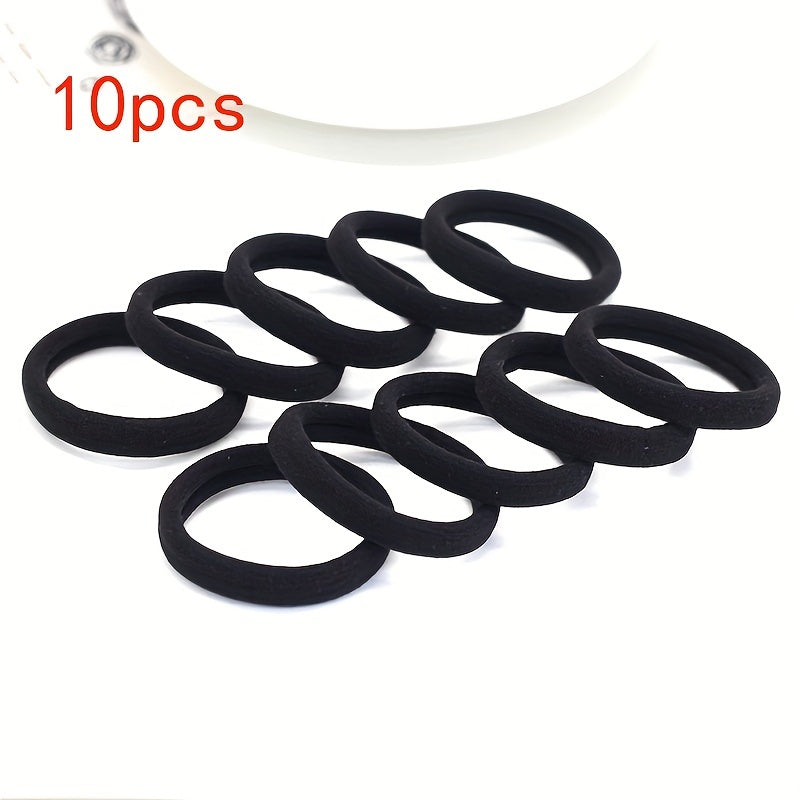 50pcs Elastic Hair Ties Hair Accessories Girls Holiday Gift